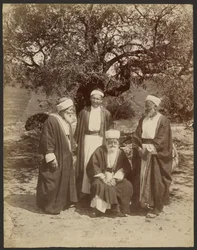 Gruppe drusischer Scheichs: Berg Karmel