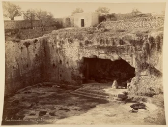 Königsgräber, Innenhof, Jerusalem