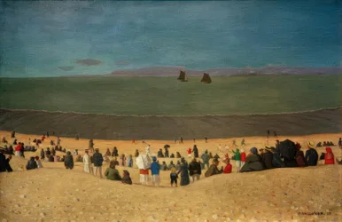 Der Strand von Honfleur