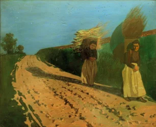 Holzträgerinnen