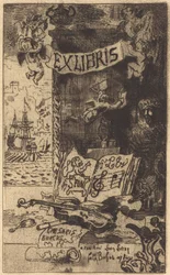 Ex-libris von Leon Lerey