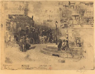 Place Pigalle im Jahr 1878