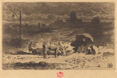 Die Esel von La Butte-aux-Cailles