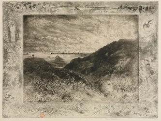 Die Klippe: Bucht von Saint-Malo, 1886-1890
