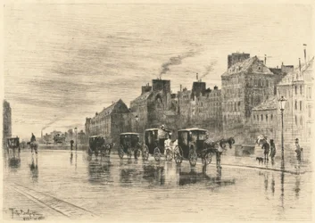 Ein Wintermorgen am Quai de l