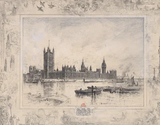 Palast von Westminster, 1884
