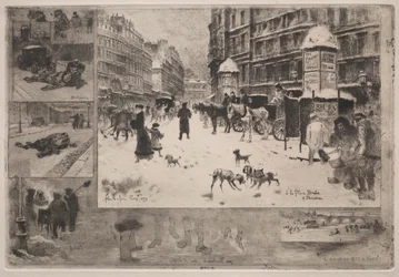 Winter in Paris, 1879