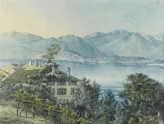 Cadenabbia, Comer See, 1837