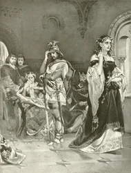 Hamlet. Akt IV, Szene V (Gravur)