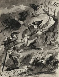 Faust und Mephistopheles auf dem Blocksberg