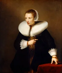Porträt einer unbekannten Frau, ca. 1642-44