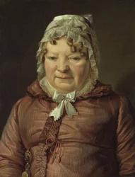 Porträt der Mutter von Hauptmann von Stierle-Holzmeister