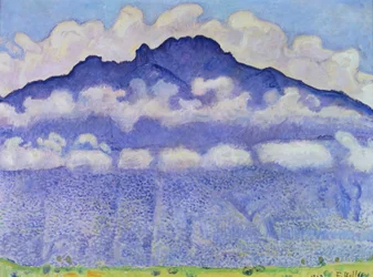 Andey-Berg, Blick von Bonneville, 1909