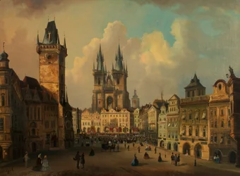 Der Altstädter Ring in Prag