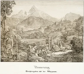 Donnerstag: Berchtesgaden und der Watzmann