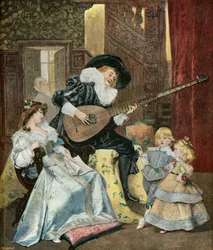 La Sarabande, 1895 (Illustration)
