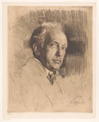 Porträt von Richard Strauss
