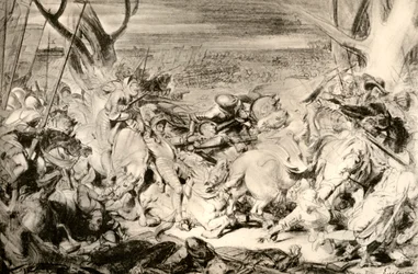 Die Schlacht von Dreux, 1913