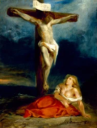 Die heilige Maria Magdalena am Fuß des Kreuzes, 1829