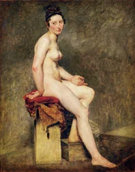 Sitzender Akt, Mademoiselle Rose