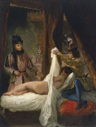 Der Herzog von Orléans zeigt seine Geliebte, ca. 1826