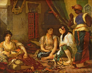 Die Frauen von Algier in ihrem Apartment
