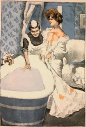 Reznicek / Im Badezimmer… / Galante Welt