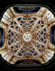 Barockkunst: Gewölbe der Kirche der Assunta, dekoriert von Ferdinando Galli da Bibiena