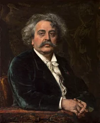Porträt von Pierre Carrière-Belleuse 1851-1933