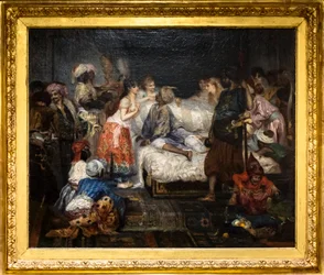 Der Harem, Szene aus Tausendundeine Nacht