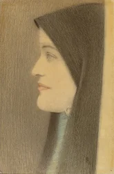 Studie einer Frau, ca. 1910