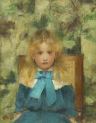 Porträt von Mademoiselle Van der Hecht, 1883