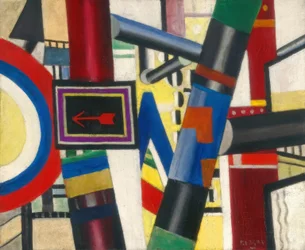 Der Bahnübergang (Skizze)