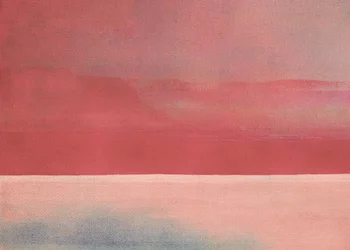 Heiterkeit am rosa Horizont