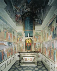 Italien, Florenz, Kirche Santa Maria del Carmine, Brancacci-Kapelle