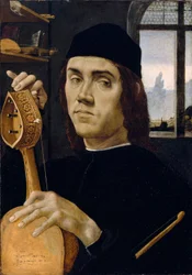 Porträt eines Musikers
