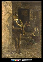 Bauernfamilie in der Region Venetien