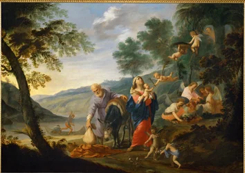Rast auf der Flucht nach Ägypten