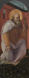 Tafel aus einem Triptychon: St. Antonius Abt