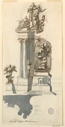 Entwurf für einen Altar