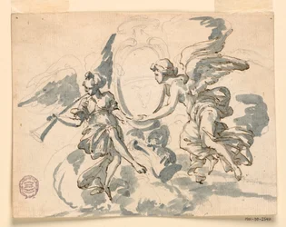 Das Wappen eines Prälaten, ca. 1750