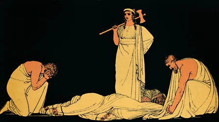 Die Ermordung Agamemnons, 1880