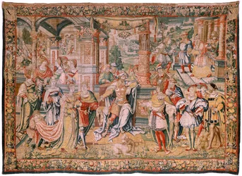 Geschichte von David. David vor Saul.