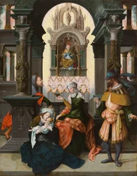 Heilige Familie mit St. Anna und St. Joachim