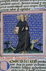 Seite aus der Legenda Aurea, Brügge, ca. 1400-10