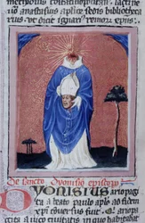 Seite aus der Legenda Aurea, Brügge, ca. 1400-10