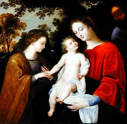 Die mystische Hochzeit der hl. Katharina, ca. 1625-50