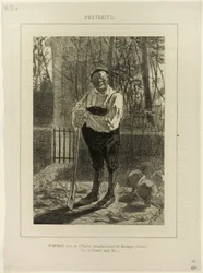 Porträt von Monsieur Dubois, Pfarrer von St. Pierre...