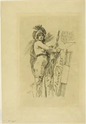Die Muse von Félicien Rops