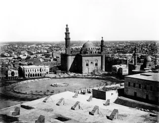 Gesamtansicht von Kairo, Ägypten, 1878